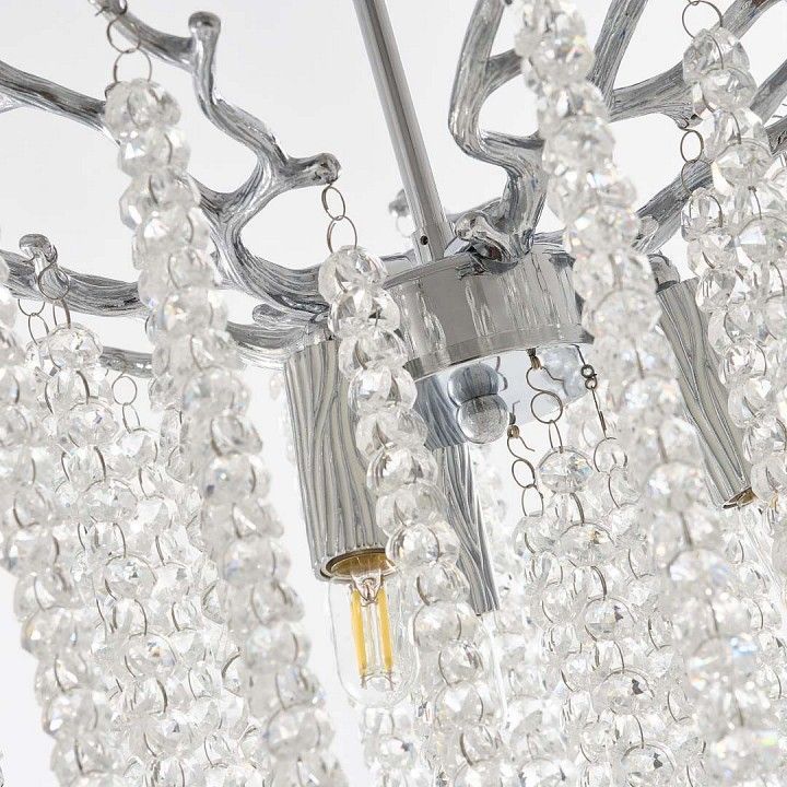 Люстра на штанге Arte Milano Веточка 230111.360.3.E14.C1 CW