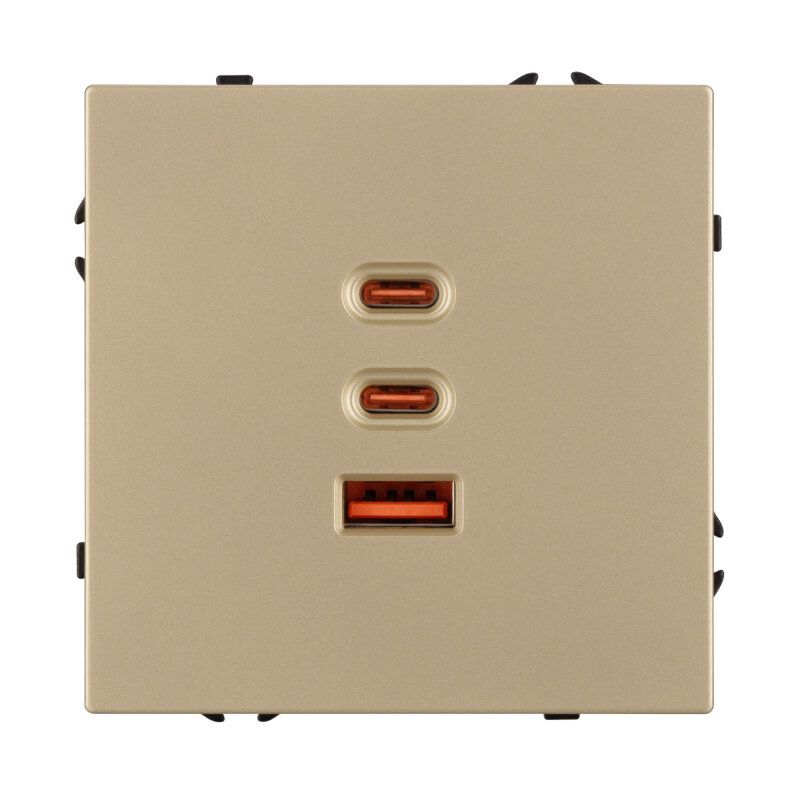 Розетка USB и type C без рамки Arlight NOBE 061836(1)