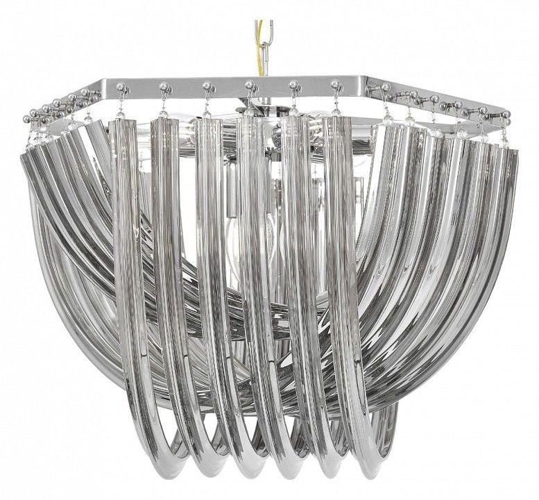 Подвесная люстра LUMINA DECO Boscone LDP 7044-550 CHR+GY
