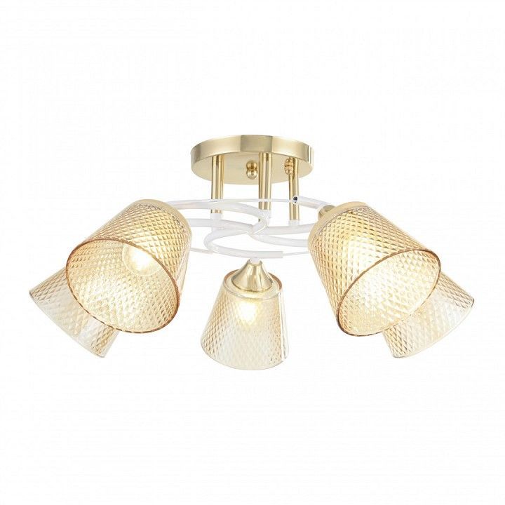 Потолочная люстра Arte Milano AMALFI-323006 323006/5 FG+WT