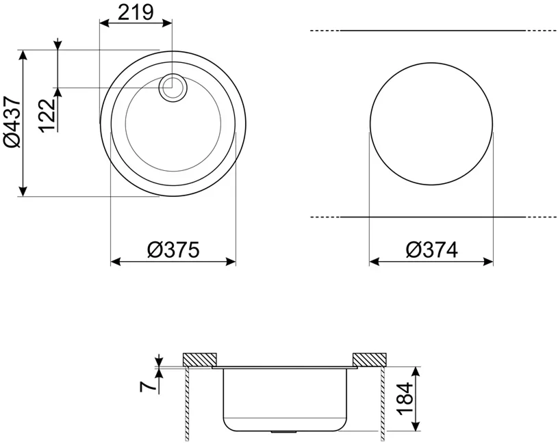 Мойка Smeg VFU43SFR