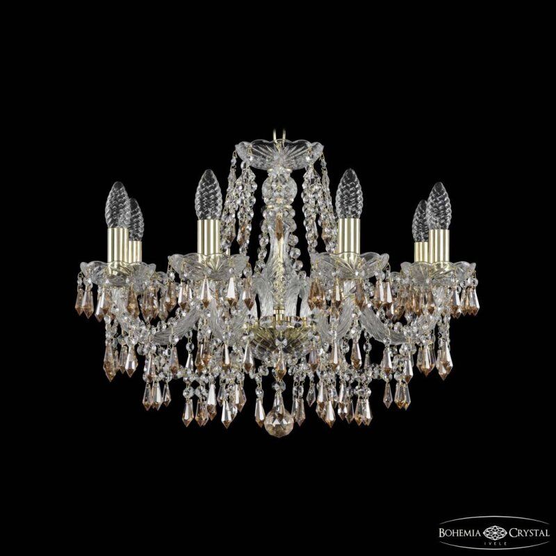 Подвесная люстра Bohemia Ivele Crystal 1403 1403/8/195 G K721