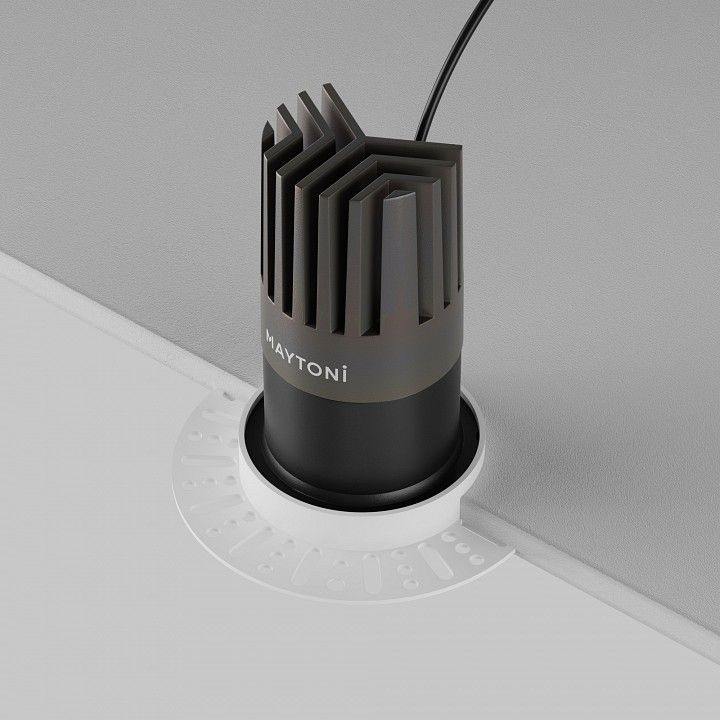 Встраиваемый светильник Maytoni Technical Омут DL122-15W-3K-TRS-B