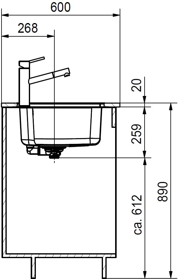 Мойка Franke BCX 110-55 TL сталь