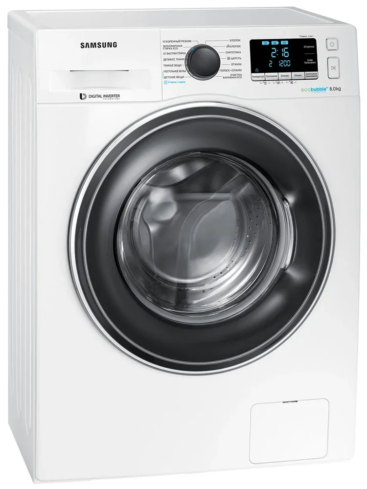 Стиральная машина Samsung WW 80 K 62 E 07 W/DLP