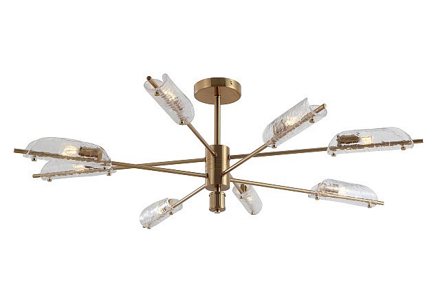 Люстра на штанге Freya Baret FR5420CL-08BS