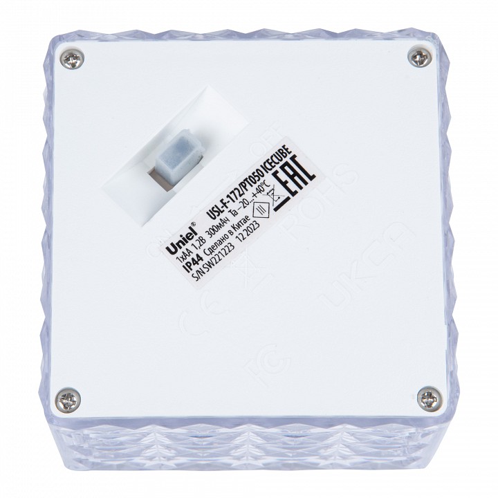 Наземный низкий светильник Uniel ICECUBE UL-00011750