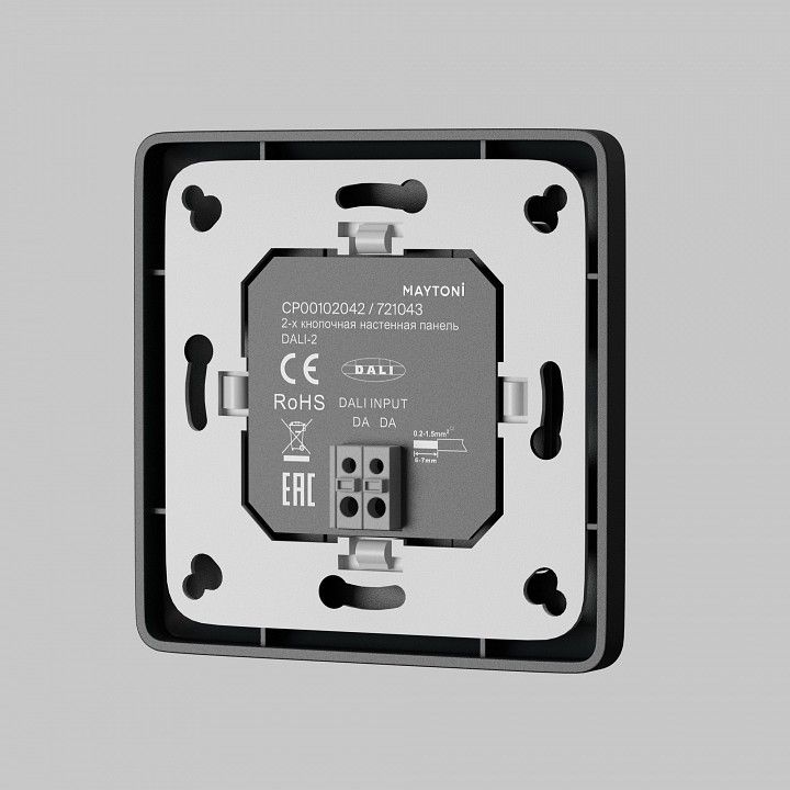 Панель универсальная сенсорная накладная Maytoni Lighting control Панели управления 721043