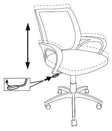 Кресло компьютерное Бюрократ CH-695NLTSL 1595117