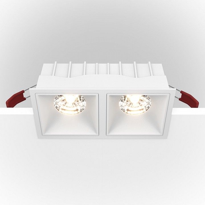 Встраиваемый светильник Maytoni Technical Альфа DL043-02-15W3K-D-SQ-W