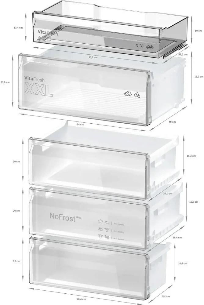 Холодильник Bosch KGN49VXCT