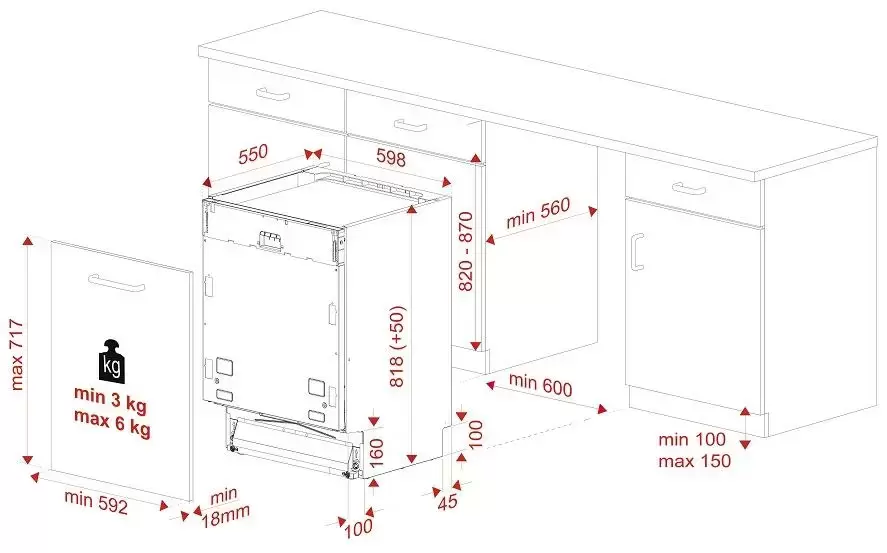 Встраиваемая посудомоечная машина Teka DFI 46900