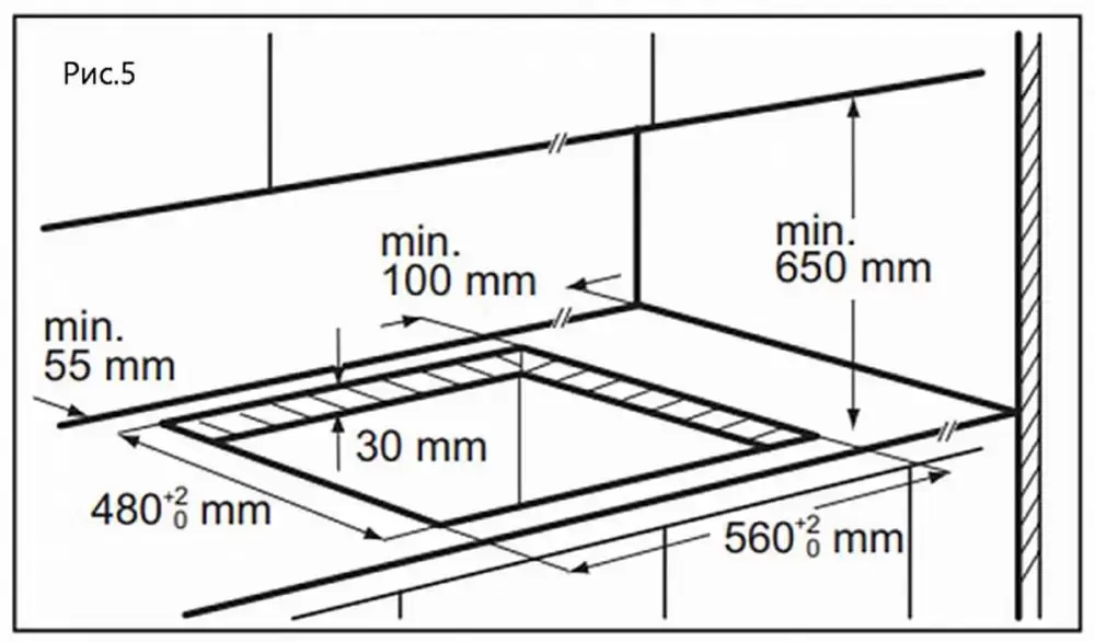 Газовая варочная панель MAUNFELD EGHS.64.6CS/G