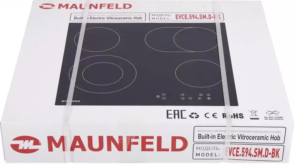 Электрическая варочная панель MAUNFELD EVCE.594.SM.D-BK