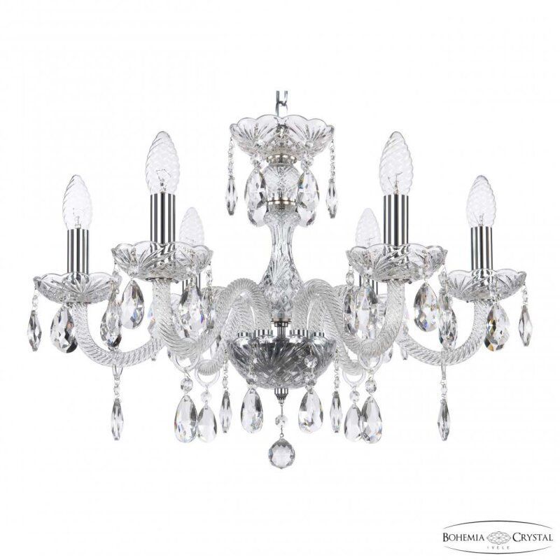 Подвесная люстра Bohemia Ivele Crystal 117 117/6/195 Ni