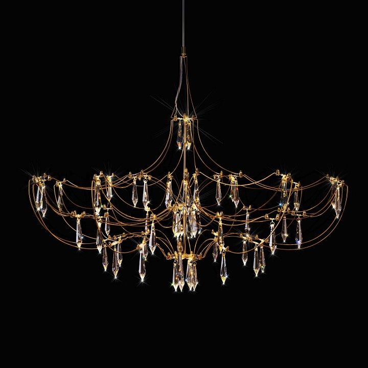 Подвесная люстра Loft it Mira 10589/900 Gold Asfour