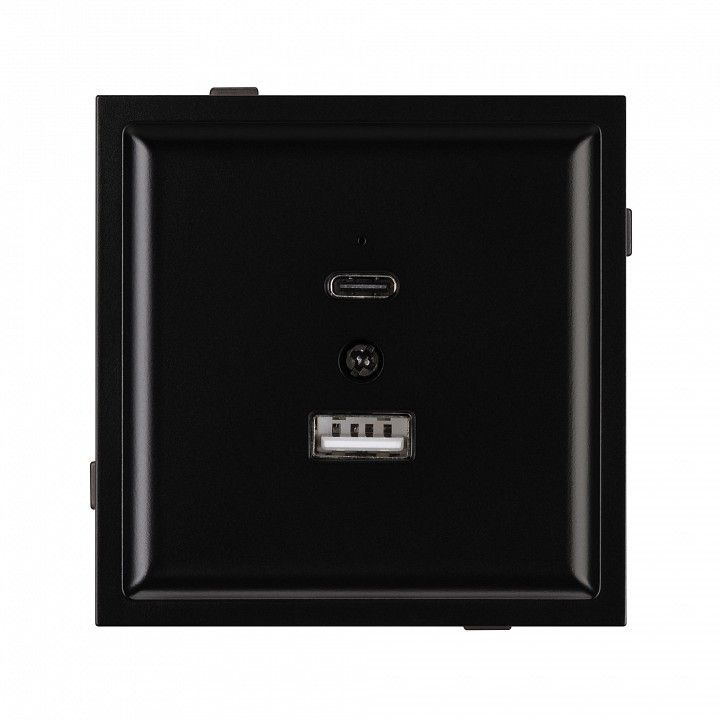 Розетка 2хUSB type A и C без рамки Arlight SCT-TENDO 054095