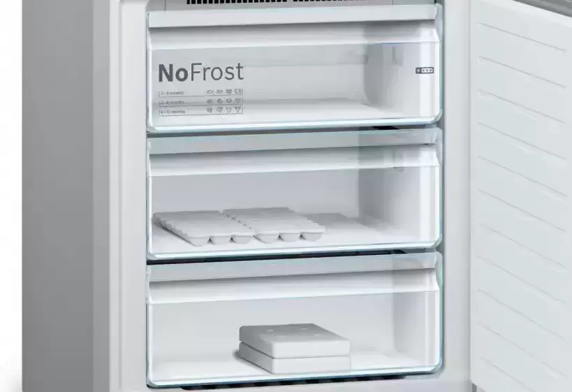 Холодильник с нижней морозильной камерой BOSCH KGN49SB3AR