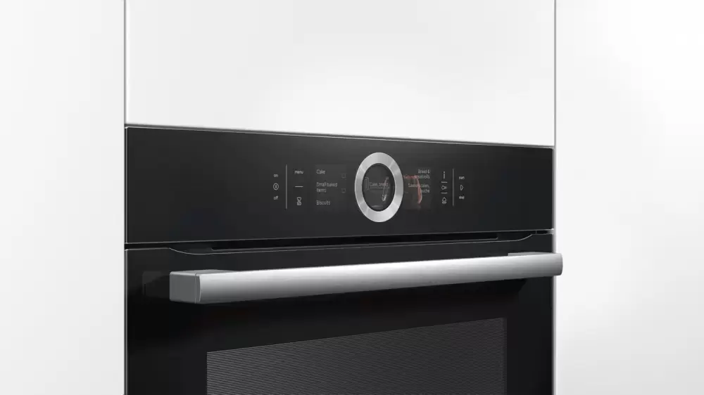 Компактный встраиваемый духовой шкаф-пароварка BOSCH CSG656RB7