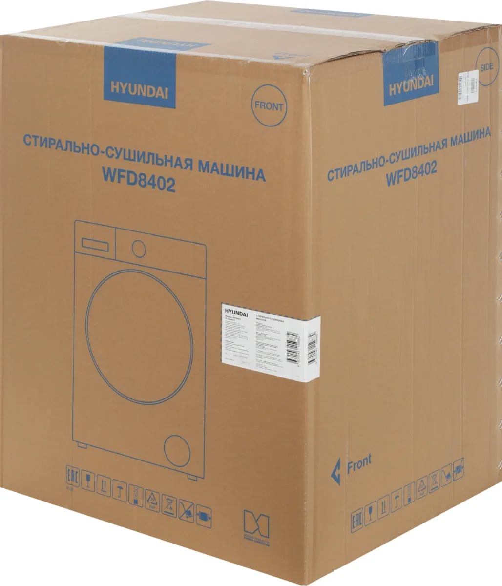 Стирально-сушильная машина Hyundai WFD8402