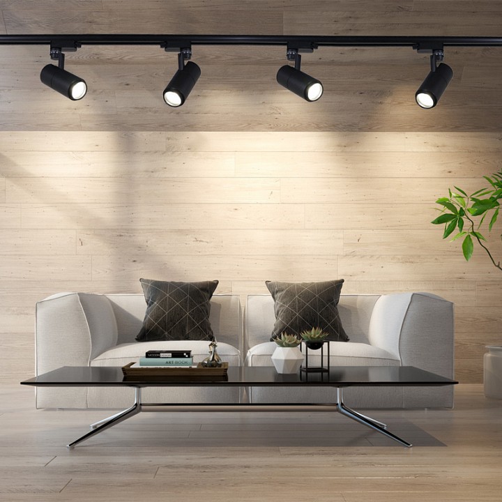 Светильник на штанге Reluce  06712-9.3-001QY LED12W BK