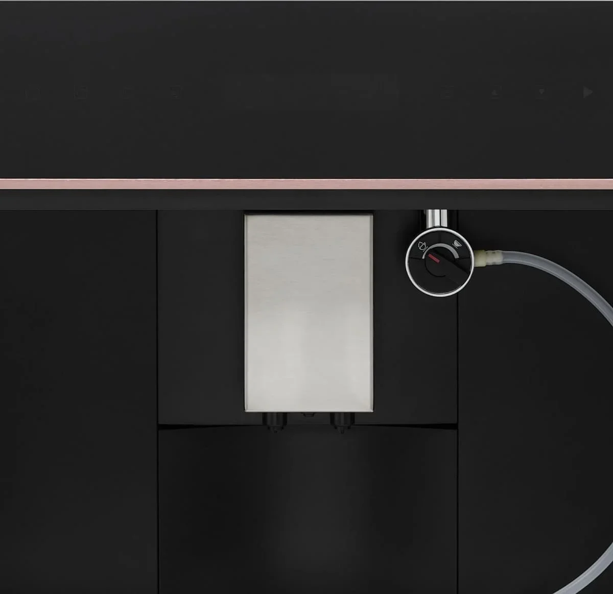 Встраиваемая кофемашина KRONA ONYX 45H coffee BL PINK GOLD