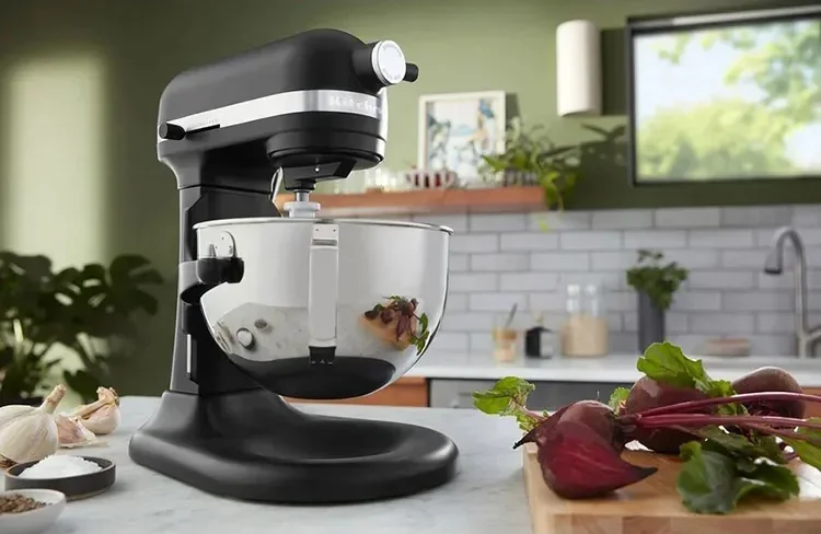 Миксер профессиональный KitchenAid Heavy Duty 5KSM55SXXEBM
