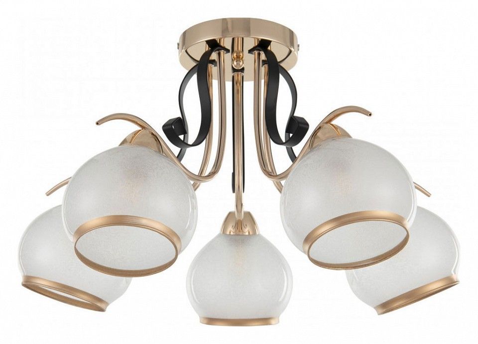 Потолочная люстра Arte Milano AMALFI-323306 323306/5 FG+BK