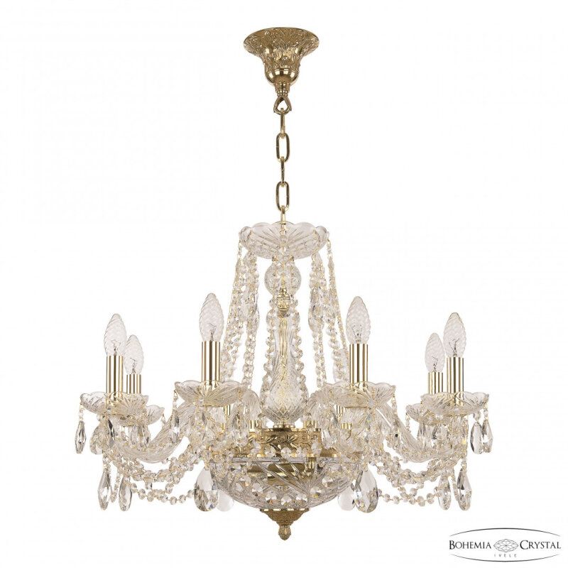 Подвесная люстра Bohemia Ivele Crystal 1451 1451/8/160/250 G