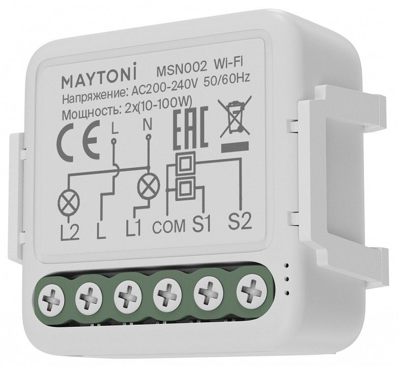 Конвертер Wi-Fi для смартфонов и планшетов Maytoni Lighting control Выключатели MSN002
