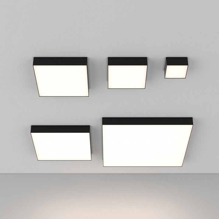 Накладной светильник Maytoni Technical Зон C032CL-24W4K-SQ-B