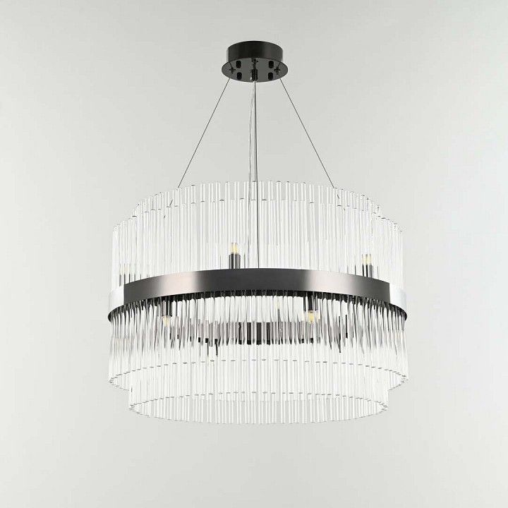 Подвесная люстра Arte Milano Бари 430110.600.12.G9.C1 BK