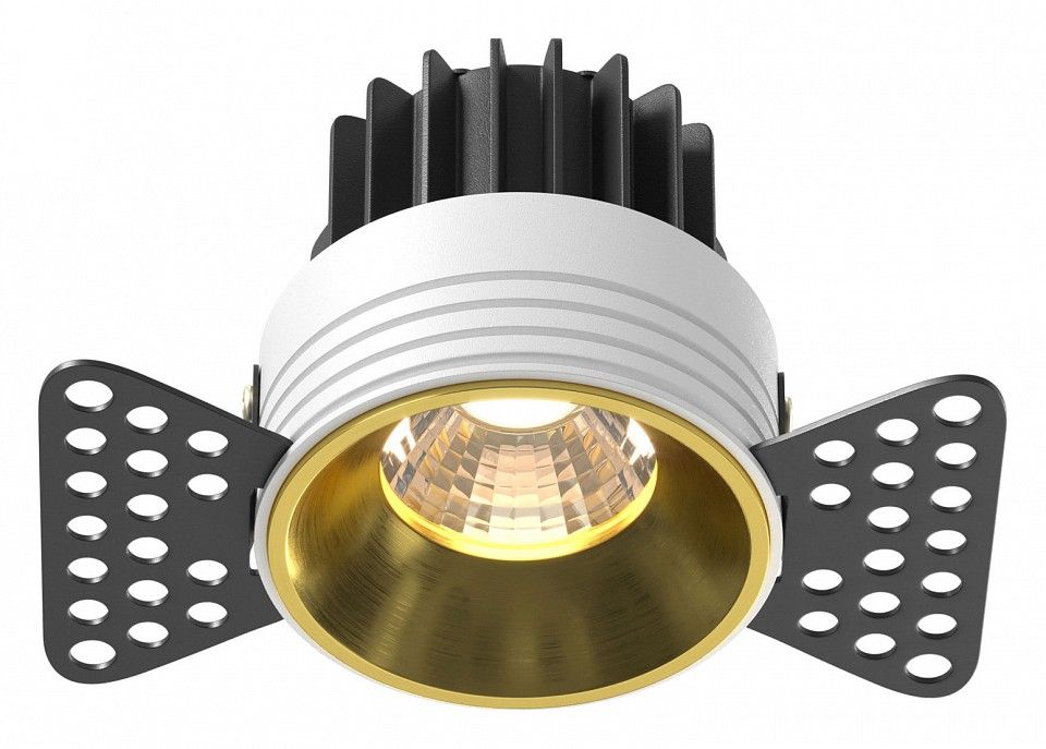 Встраиваемый светильник Maytoni Technical Раунд DL058-7W3K-TRS-BS