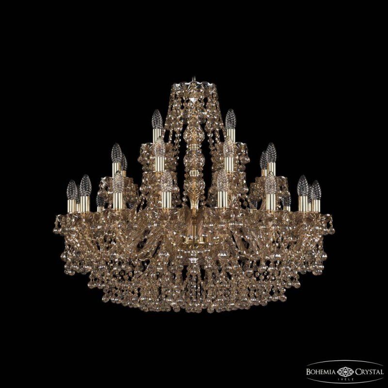 Подвесная люстра Bohemia Ivele Crystal 1409 1409/16+8+4/300 G M721