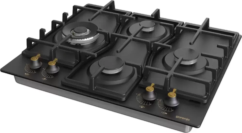Встраиваемая газовая варочная панель Gorenje GW6D42CLB