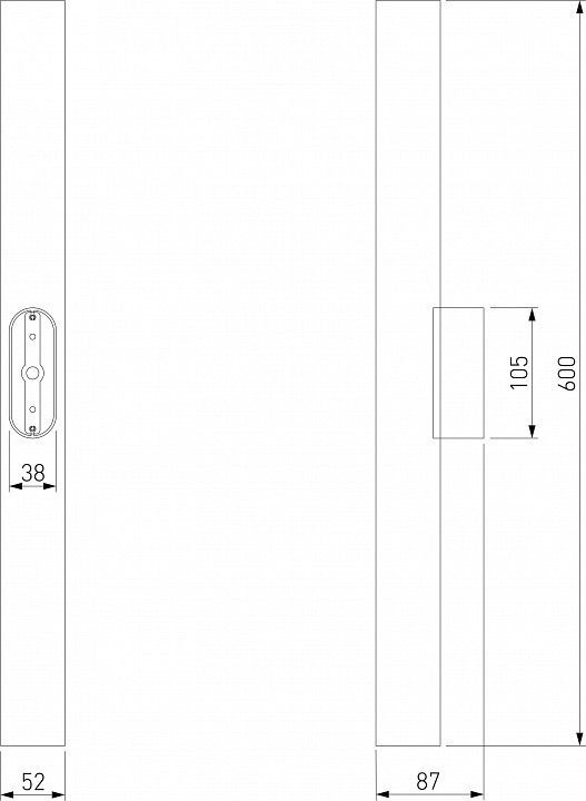 Накладной светильник Elektrostandard Langer a061985