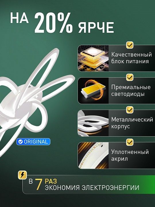 Потолочная люстра Natali Kovaltseva  LED LAMPS 81497