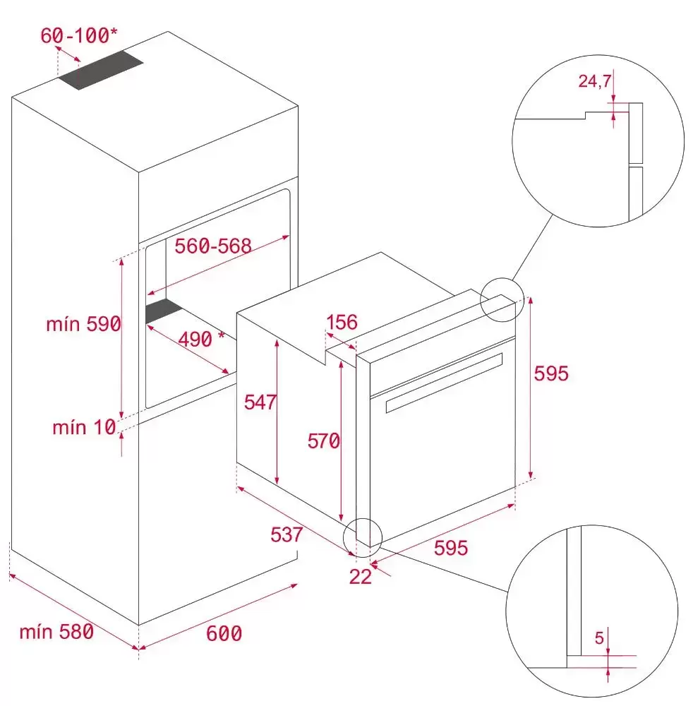 Духовой шкаф Teka HSB 646 SS