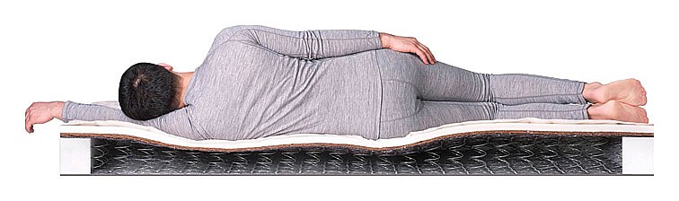 Матрас двуспальный Eco Foam Hard BS-120 2000x1600