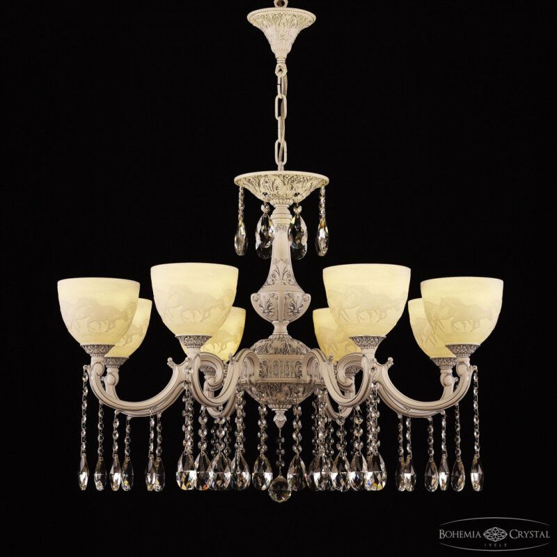 Подвесная люстра Bohemia Ivele Crystal AL7801 AL78101/8/250 A WMN P1 U Horse