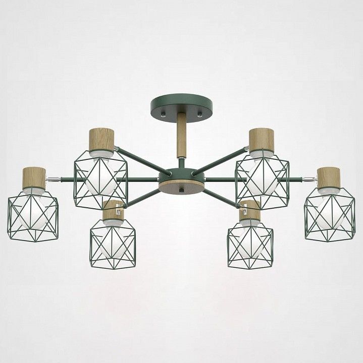 Люстра на штанге Imperiumloft Corf Green CORF-B01