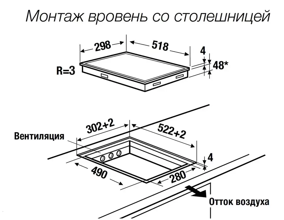 Индукционная варочная панель Kuppersbusch VKI 3850.0 SR