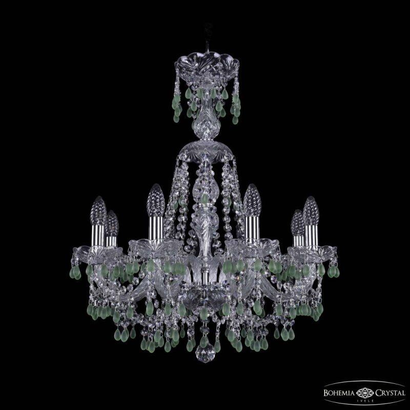 Подвесная люстра Bohemia Ivele Crystal 1410 1410/8/195/XL-66 Ni V5001