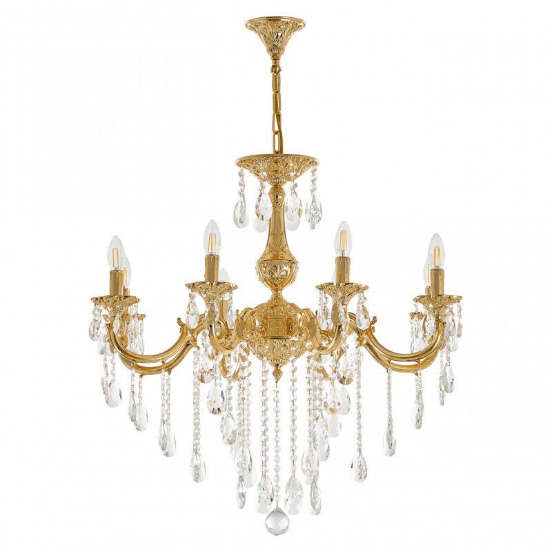 Подвесная люстра Bohemia Ivele Crystal AL7801 AL78101/8/250 B G
