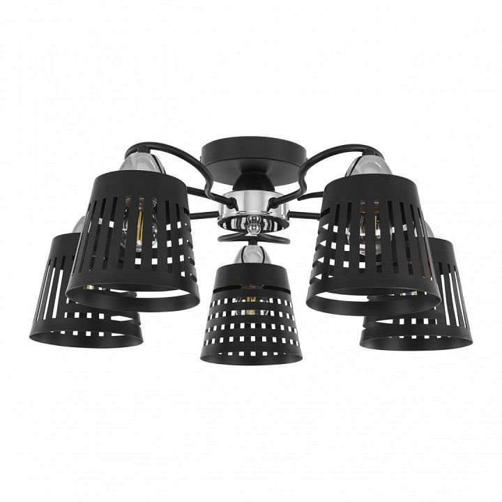 Потолочная люстра Arte Milano AMALFI-328207 328207/5 BK.CR