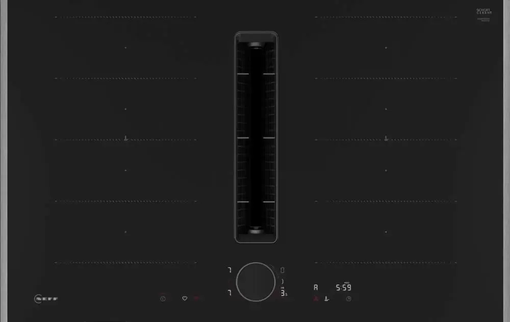 Индукционная варочная панель со встроенной вытяжкой Neff V68YYX4C0
