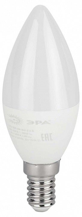 Лампа светодиодная Эра  E14 6Вт 4000K LED B35-6W-840-E14 R