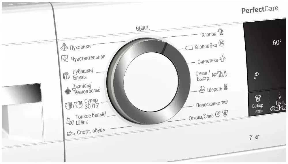 Стиральная машина Bosch PerfectCare WHA222X2OE