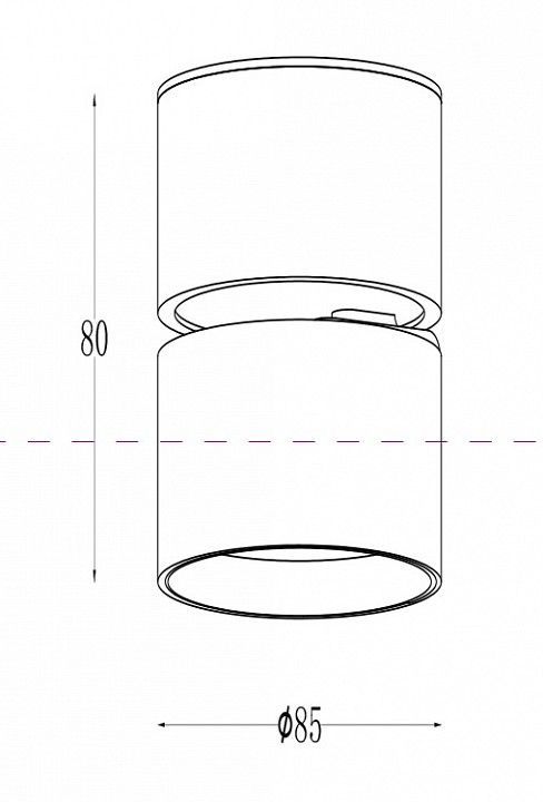 Спот Maytoni Technical Онда C024CL-L12W3K