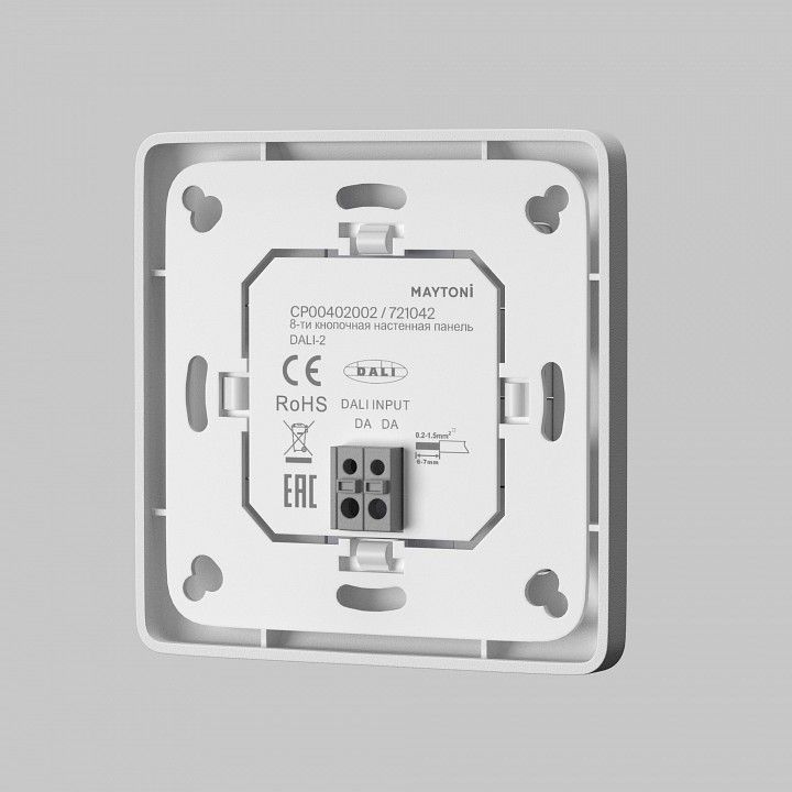 Панель универсальная сенсорная накладная Maytoni Lighting control Панели управления 721042